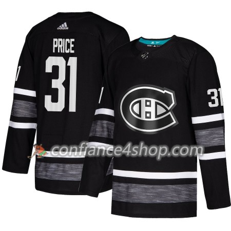 Adidas Maillot de Hockey Montreal Canadiens Carey Price 31 2019 All-Star Noir Authentic - Homme
